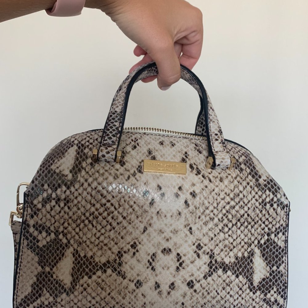 New Snake Skin Kate Spade Bag